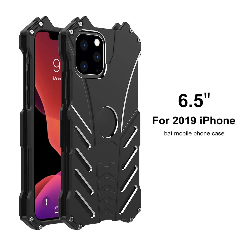 Case For Iphone 11/pro/pro Max Aerospace Aluminum Metal Armours Shell Phone Full Protective Cover | Мобильные телефоны и