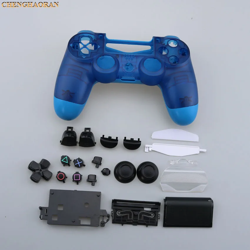 1SET Buttons kit Screwdriver Screws Plastic Matte Front Back Hard Upper Housing Shell Case for Sony PS4 Pro Controller JDS-040