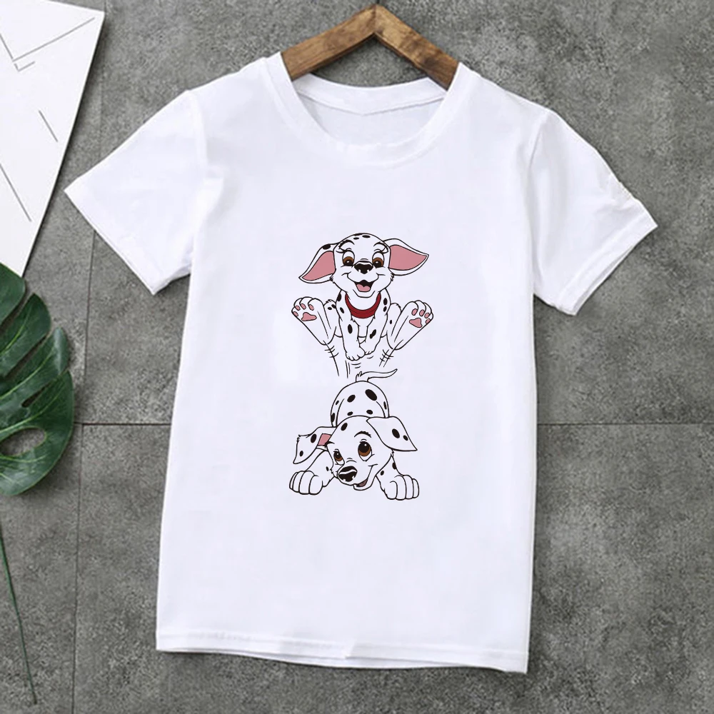 family clothes set Disney Little Spotted Dogs Print Casual Harajuk Children Tshirts Adult Unisex 101 Dalmatians T Shirt HipHop Family Clothes family easter outfits