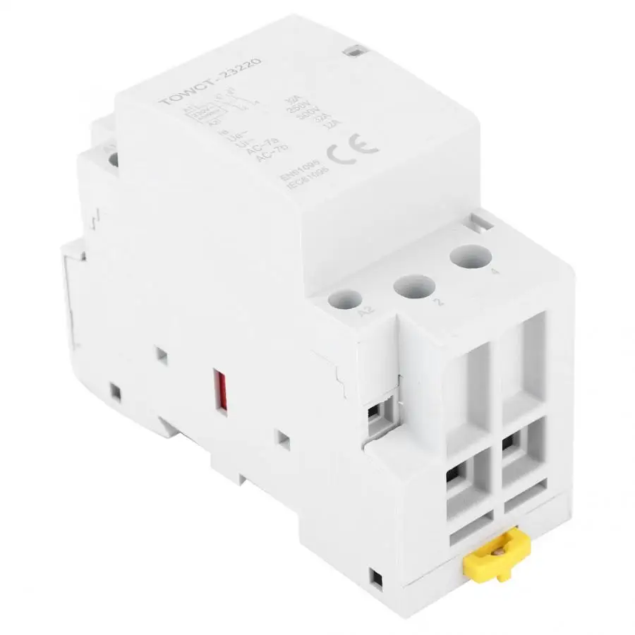 2P 230/240V 32A AC контактор для дома din-рейка 2NO модульный контактор
