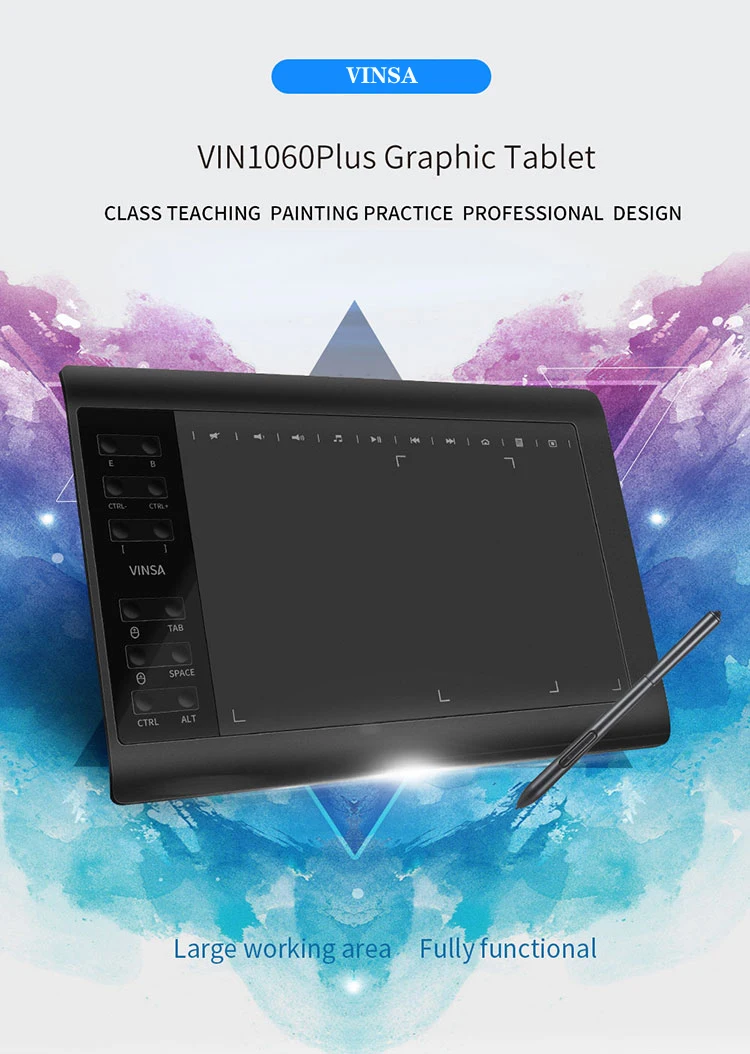 Conectar o Telefone Tablet para Desenho Polegada Digital Portátil Tablet Móvel Pressão Gráfico Interativo Desenho 10*6 - Imagem 3