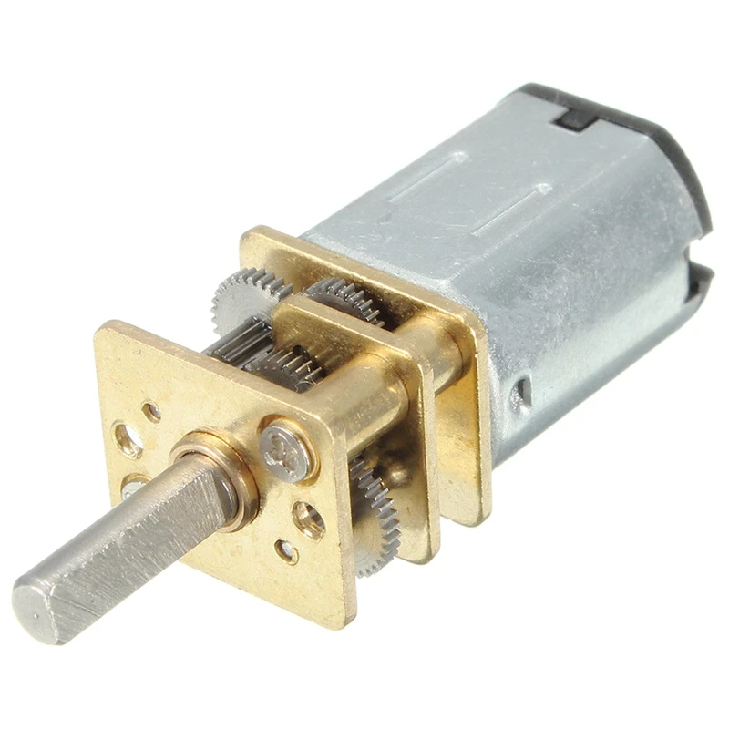 DC 12V 300RPM мини металлический мотор редуктор с зубчатым колесом Модель: N20 3 мм