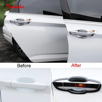 

Tonlinker Exterior Car Door Handle Cover Stickers for Volkswagen Jetta MK7 2019-20 Car Styling 4 PCS ABS/Metal Cover Stickers