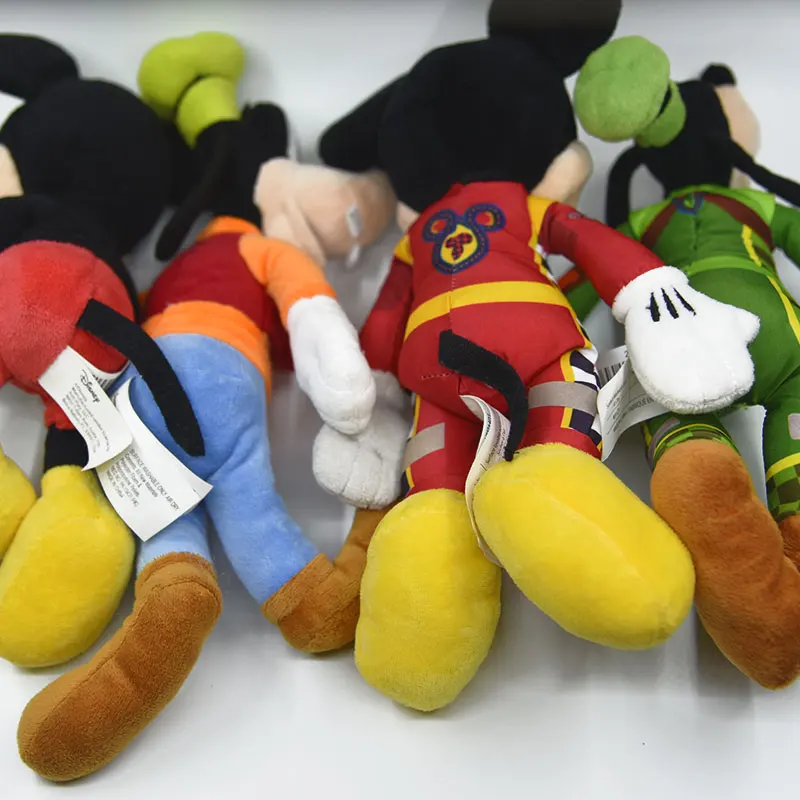 25cm Minnie Mouse mickey mouse pluto dog donald duck goofy dog plush Toys Stuffed Animals daisy baker soft toys kids toys