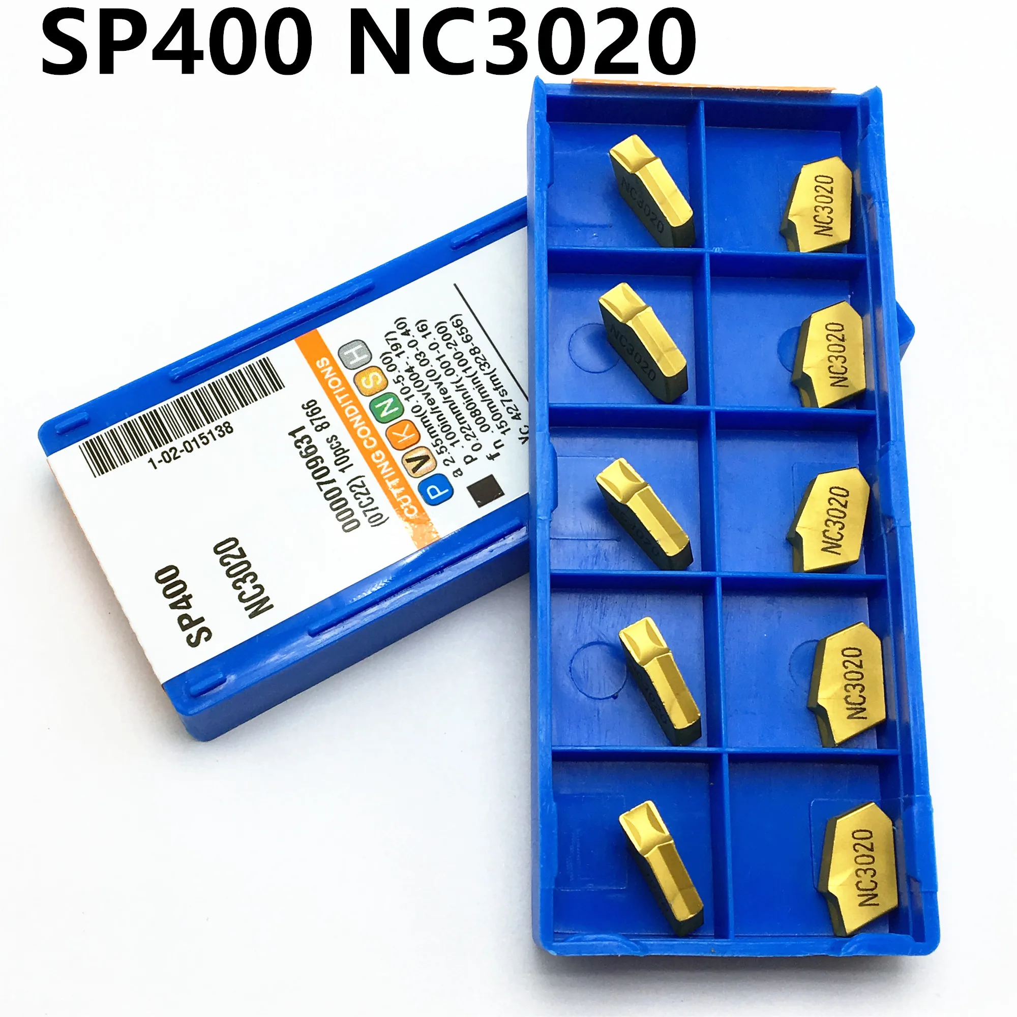 

100PCS SP400 NC3020 high quality carbide insert milling cutter CNC cutting tool notch cutting tool SP400NC3020