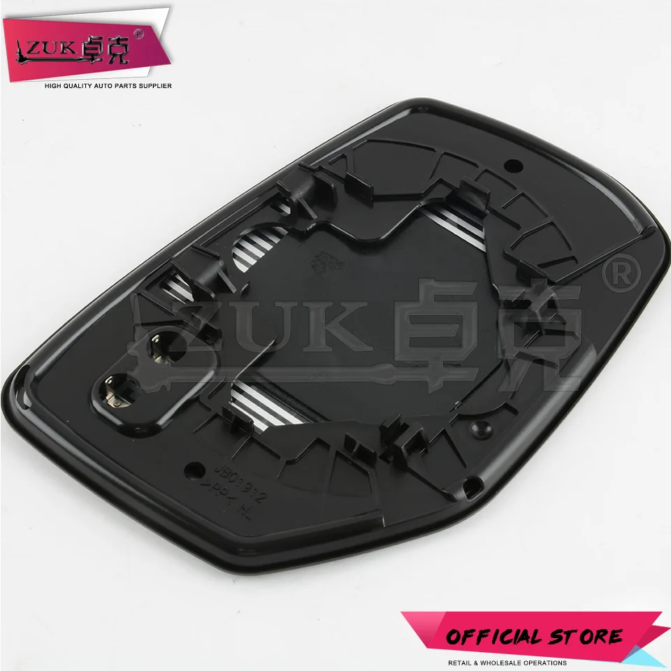 Tanie ZUK Auto podgrzewany zewnętrzny lusterko wsteczne boczne szklana soczewka dla HONDA ACCORD 2014 2015 2016 2017 2018 76253 T2F R01 76203 T2F R01