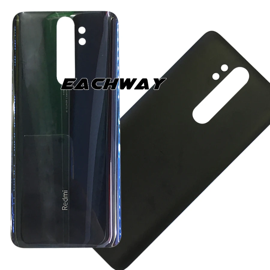 Новинка, для Xiaomi Redmi Note 8 pro, крышка батареи, Задняя стеклянная панель, задняя дверь, корпус, чехол для Redmi Note 8 pro, крышка батареи