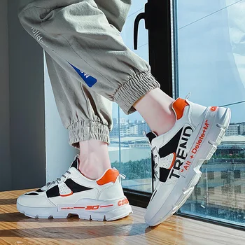 

2020 Summer New Men's Shoes Breathable Deodorant Casual Sports Mesh Running Wild Men's Net Shoes Zapatillas Hombre