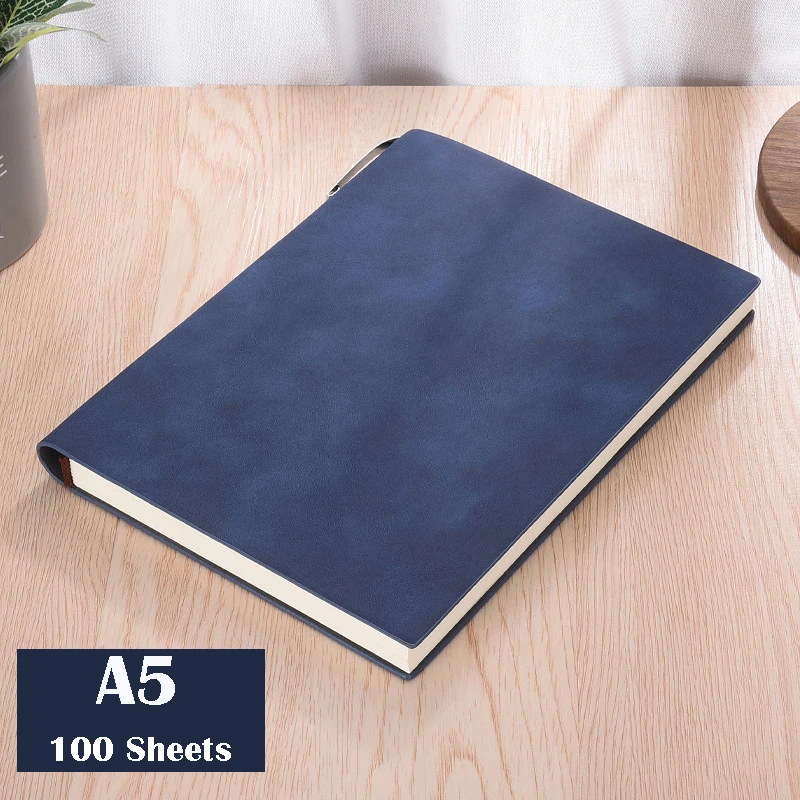 A5 Include pen А5, мягкая кожаная обложка, Библейский блокнот, милый планировщик, на неделю, планировщик, для путешественников, простой блокнот, для студентов, школы - Цвет: A5 Include pen