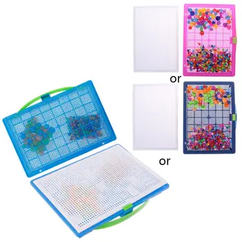 

Children Mushroom Nails Peg Puzzle Jigsaw Puzzle Creative Pegboard N1HB