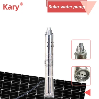 

Good design DC 12V 24V heat pump for hot water brushless deep well solar pump external MPPT controller