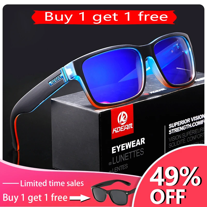 KDEAM Revamp Of Sport Men Sunglasses Polarized KDEAM Shockingly Colors Sun