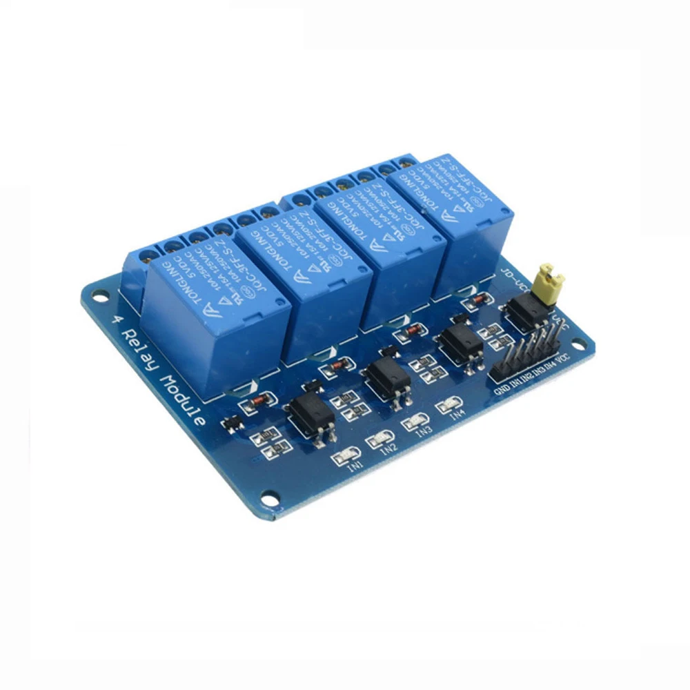 

5V 4-Channel Relay Module Shield for Arduino ARM PIC AVR DSP Electronic 5V 4 Channel Relay.4 road 5V Relay Module