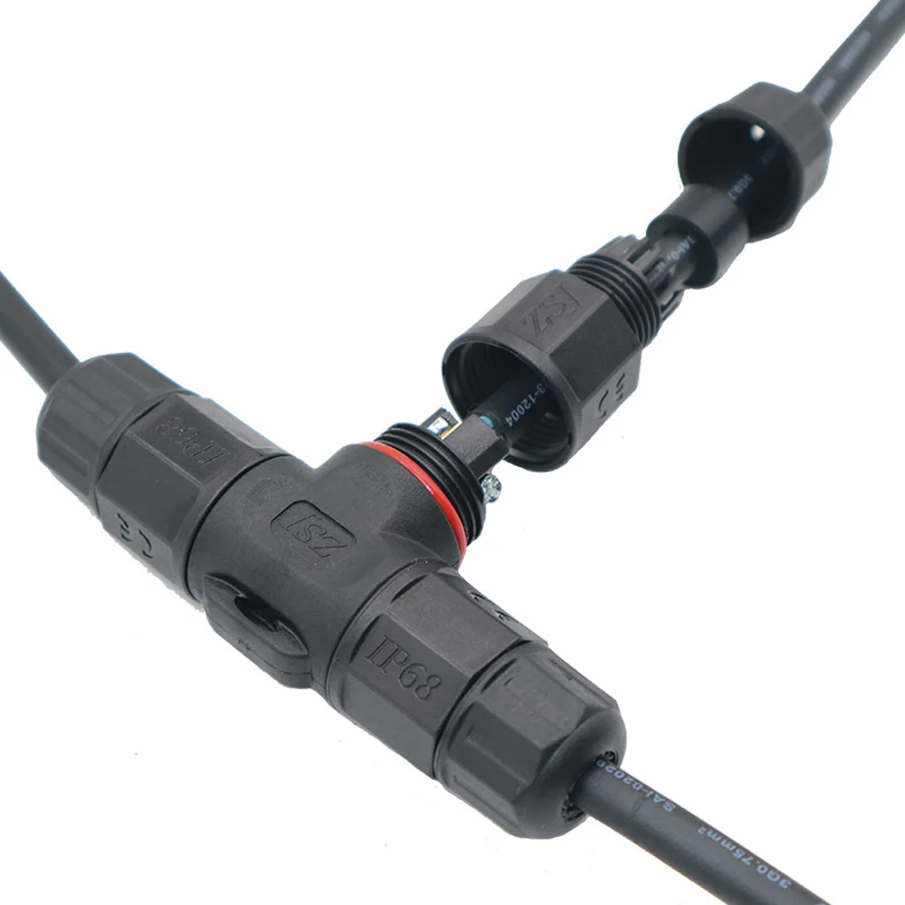 X10 IP68 Электрический кабель водонепроницаемый разъем 2 Pin 3 Pin 4 Pin 5 Pin клеммный адаптер провода коннектор винт контактный светодиодный разъем