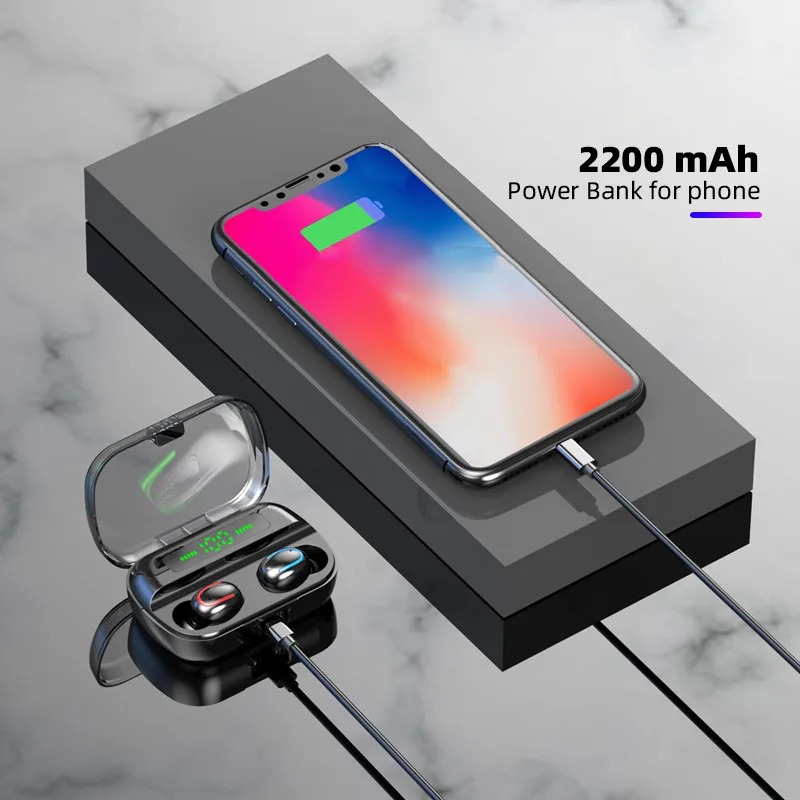 Ralyin bluetooth наушники IPX6 водонепроницаемые беспроводные с micphone спортивная