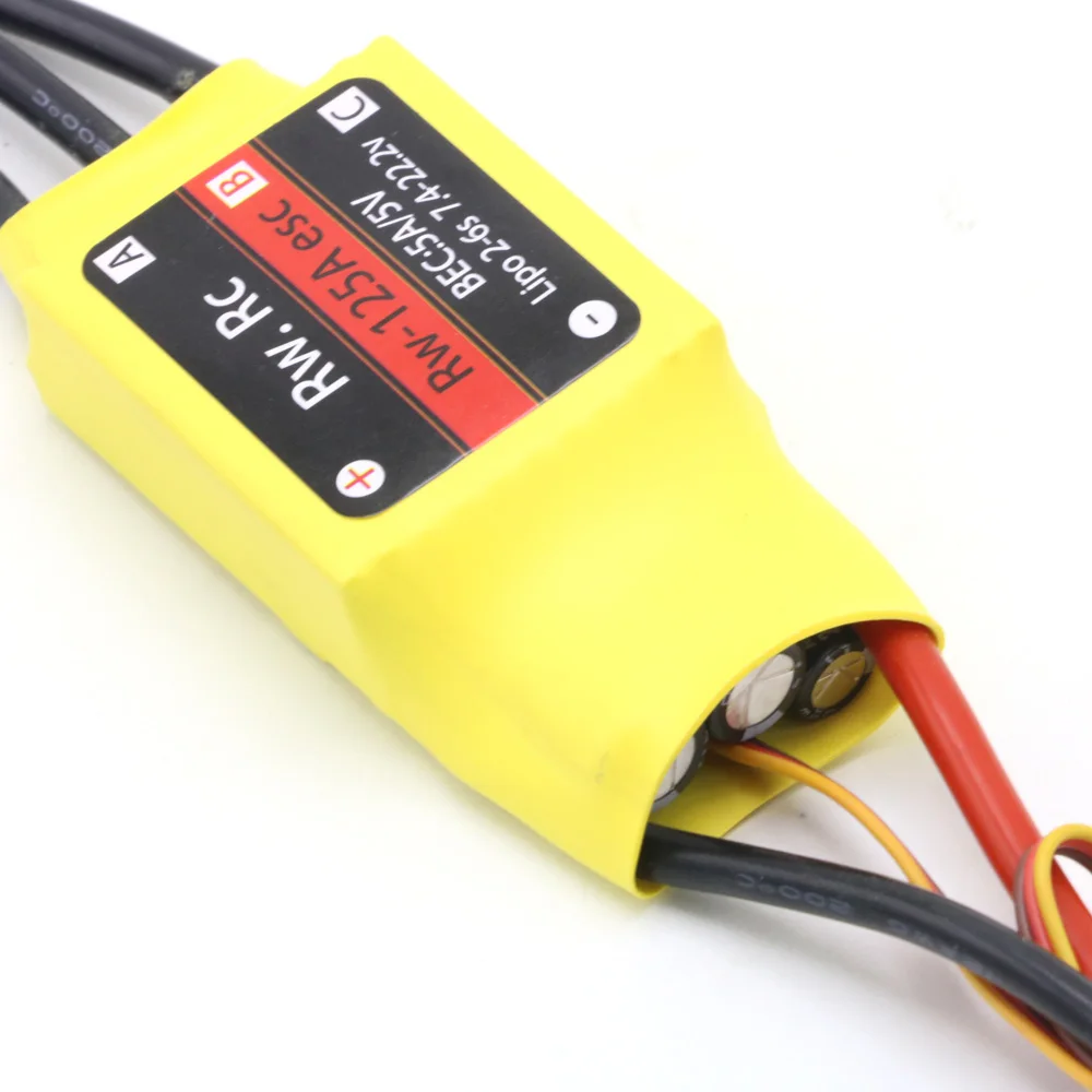 Contrôleur ESC Brushless 10A-200A BEC 5V pour RC Drone Voiture