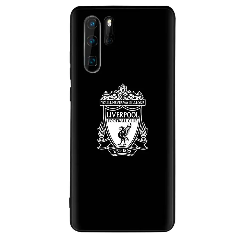 Популярный черный мягкий чехол Liverpool Club для huawei P30 P20 P10 Lite Pro P Smart Z mate 30 10 20 Lite чехол для телефона