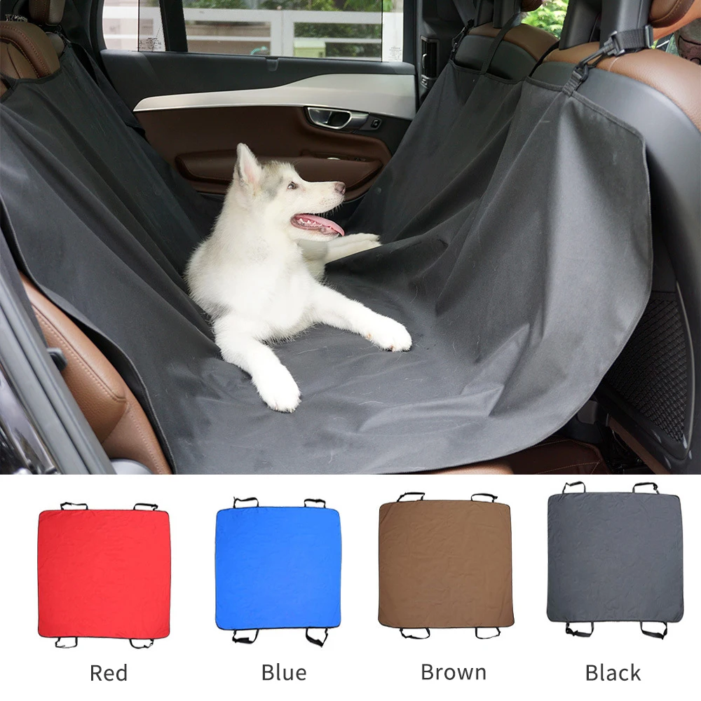 Pet Dog Carrier Waterproof Seat Cover For Car Backseat Protector Mat