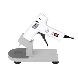 Mini pistolet à colle 40W, Base professionnelle, support d'outils à température chaude, ensemble de 7mm 