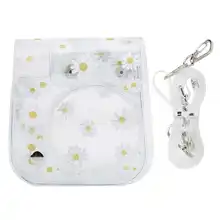 Case Camera-Bag Shoulder-Strap Fujifilm Instax Instant Transparent Mini Small PVC 
