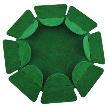 

All-Direction Golf Practice Hole Cup Golf Surface Flocking Aid Outdoor Putter Training Plate