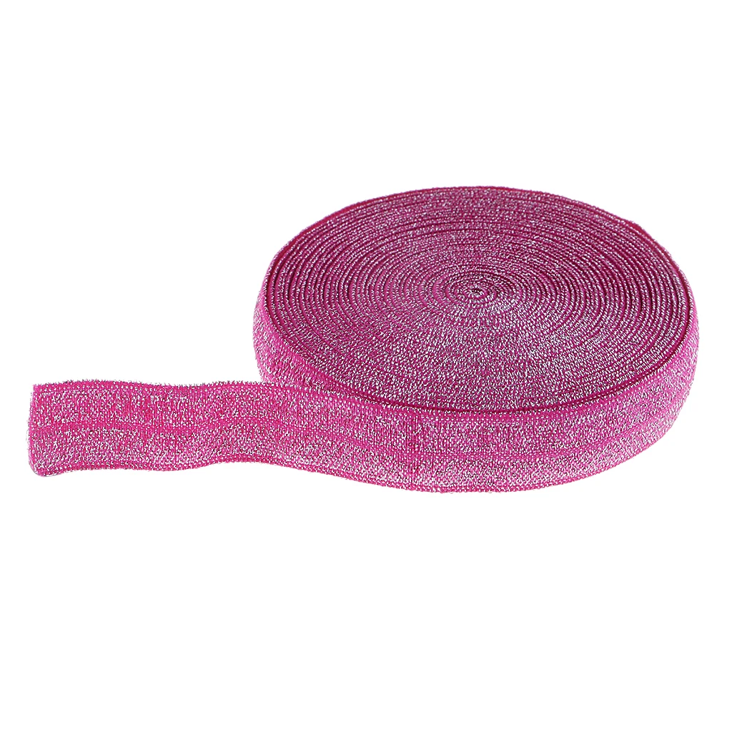 5 Yards Stretch Flat Elastic Waist Band Cotton Sewing Trouser Dressmaking - 5 Colors Optional