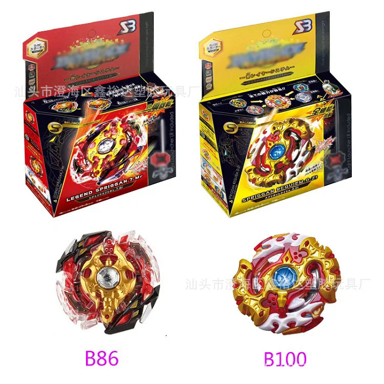 Кросс-граница,, боевой Спиннер, набор из сплава, серия Burst Beyblade Gyro Toy B-48/B-66