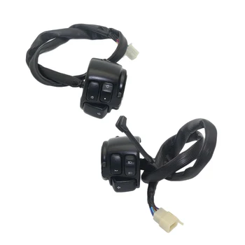 

Motorcycle 1 Inch Handlebar Control Switches Black Wiring Harness for Harley 1996-2012