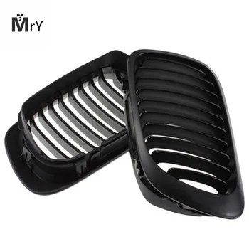 

E46 2D Black Kidney Sport Grilles Grill for BMW E46 Coupe 2-Door 1999-2002 Pre-Facelift Car Styling Reflective Decal Decoration