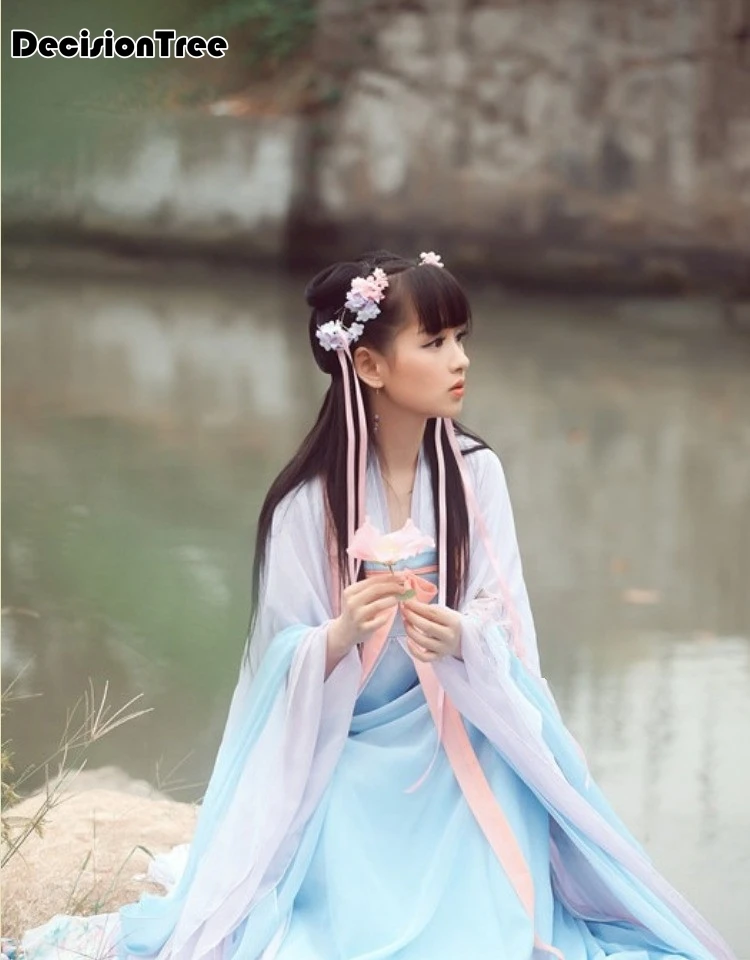 Костюмы древний Китай принцесса одежда Фея женская одежда династии Тан женский Привет q hanfu Женский костюм