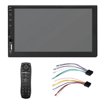 

Car MP5 Player, 7 Inch 2DIN GM Radio 1920 x 1080 HD DVD Player with Bluetooth CarPlay FM GPS Navigation