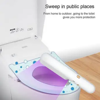 

UVC Ultraviolet Sterilization Stick Handheld Disinfection Lamp Is Suitable For Family Travel Use Kitchen/bathroom/pet Area