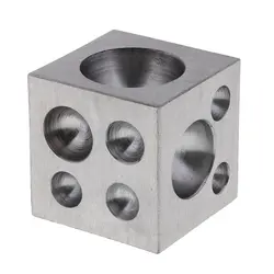 Металлический пунзель 18 полости куполообразующий куб формирующий инструмент ювелирные изделия дизайн формы