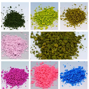 

Free Shipping 1 Pack Artificial Tree Simulation Tree Powder Artificial Christmas Colorful Snowflake Sand Table Model Material