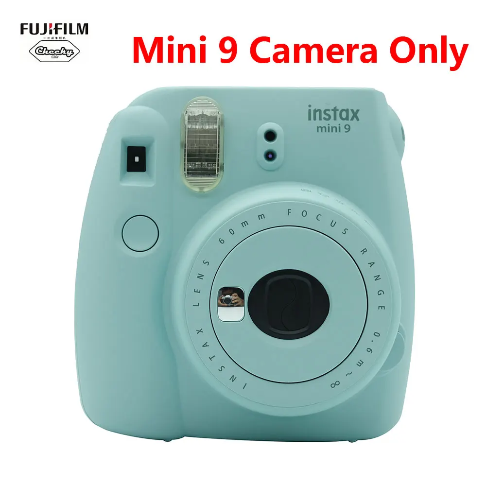 Детский Рождественский подарок Fujifilm Instax Mini7C 9 камера Instax+ 50 листов Fujifilm Instax Mini 9 пленочная фотобумага Instax Cam - Цвет: Mini 9 Ice Blue