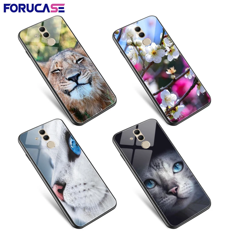 Case For Huawei Y5 Y6 2018 Prime/Lite Y7 2019 Prime Glossy Cover Mate 20 Lite Pro Capa |