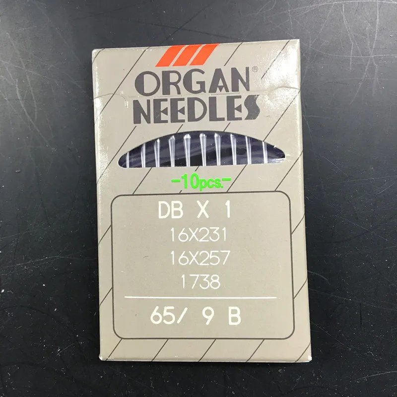 10 шт. в упаковке органные швейные иглы промышленные иглы DBx1 16X231 16X257 1738 для Brother/Juki машины - Цвет: DBX1(65-9B)