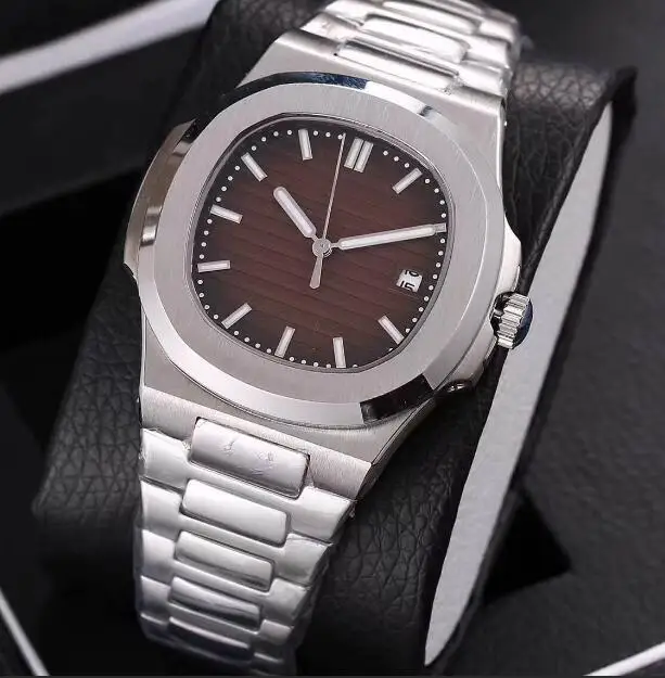 only watch 11 Роскошные Брендовые Часы с черным циферблатом, автоматический механизм, скользящие часы, секундная стрелка, сапфировое стекло, розовое золото, AAA наручные часы - Цвет: only watch 11