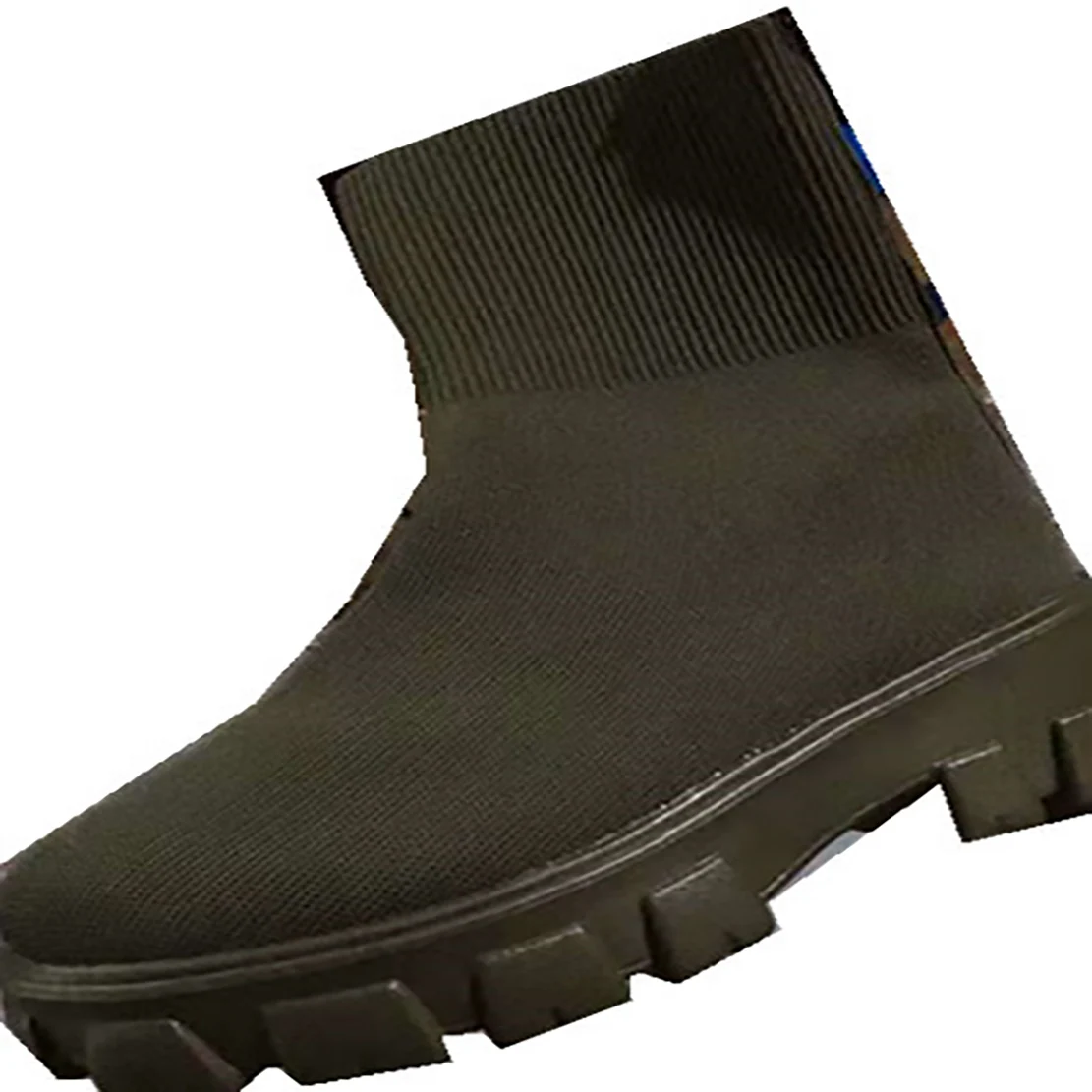 2022 New Autumn Winter Boots Couple Socks Shoes Women Thick-soled Casual Large Size Knitted Short Boots Women Botas De Mujer 