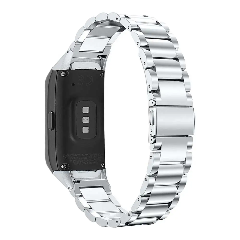 Ремешок для часов из нержавеющей стали для samsung Galaxy Fit-e R370 ремешок для браслета samsung Galaxy Fit-e R370 металлический ремешок для часов
