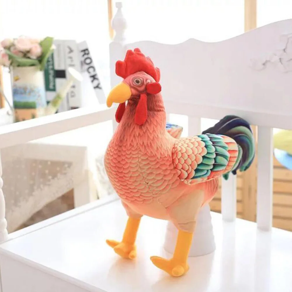 

Simulation Creative Big Rooster Old Hen Children Stuffed Plush Toy Birthday Christmas Gifts
