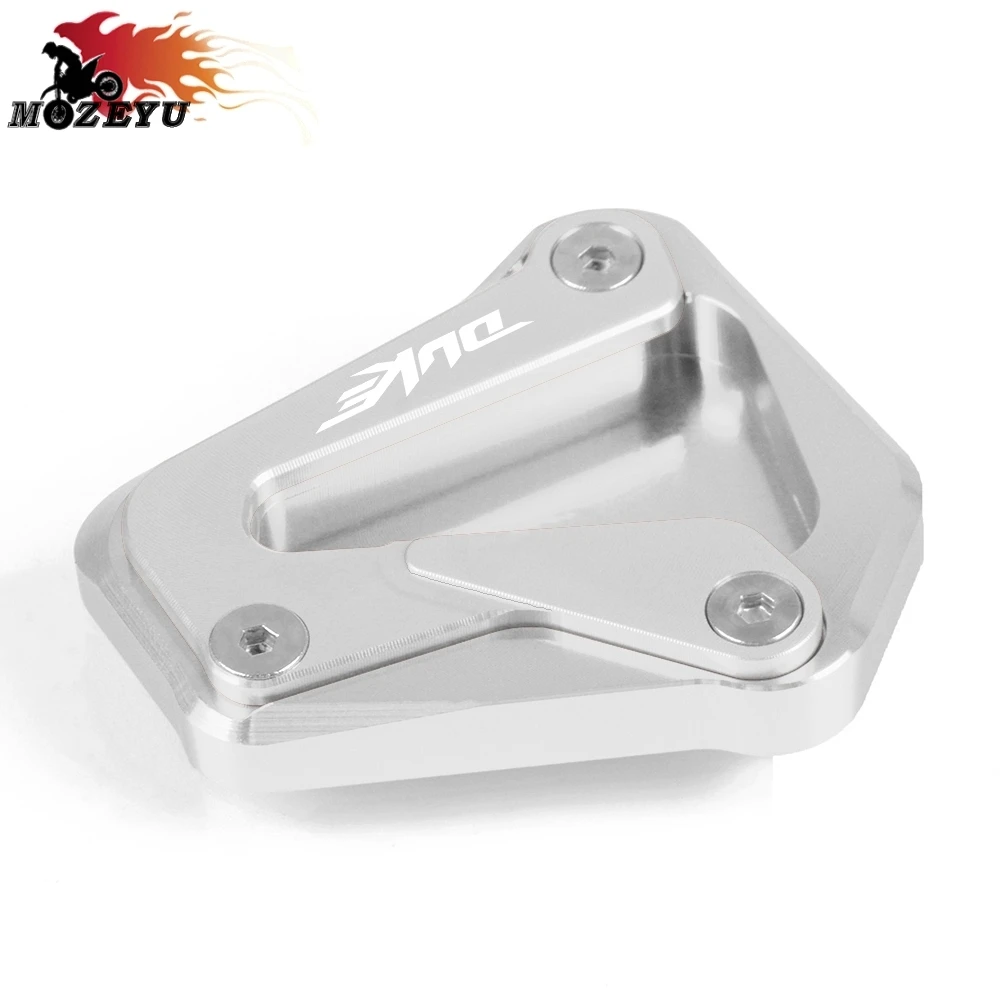 Мотоцикл CNC алюминиевый, для мотоцикла Kickstand боковой стенд удлинитель площадка для увеличения для KTM duke790 duke790 - Цвет: SL-SL