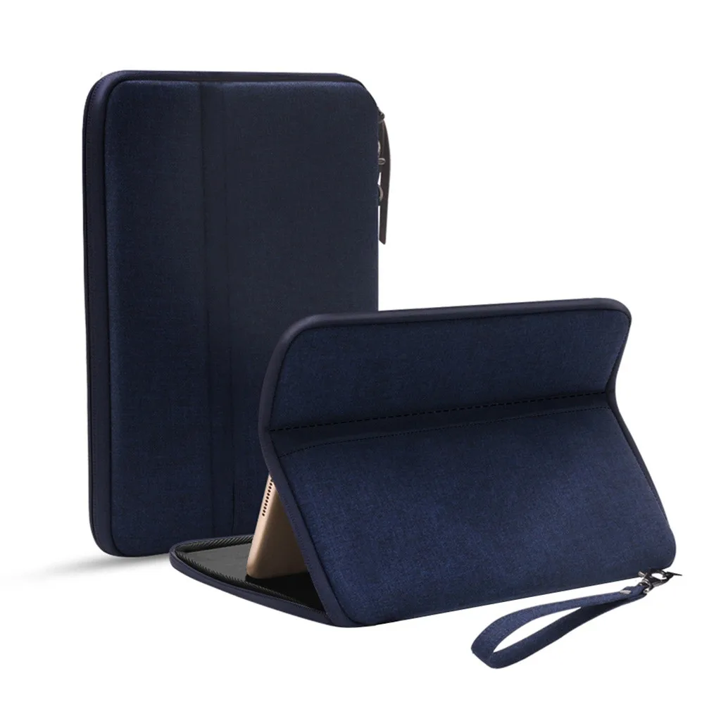 Flat leather case/sleeve