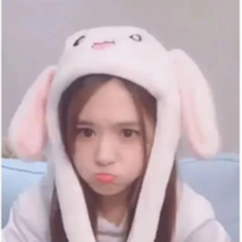 Rabbit Hat Moving Ears Cute Cartoon Toy 