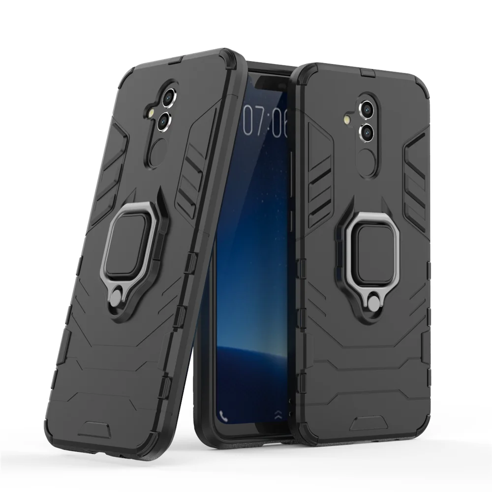 

For Huawei Mate 20 Lite Mate 20 20 Pro Shockproof Armor Case For Huawei Mate 20 Lite Case Ring Holder Stand Phone Back Cover