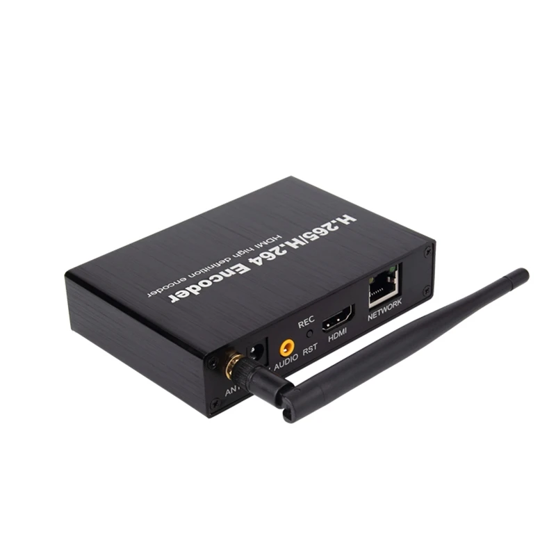 H.265 H.264 HDMI видео аудио Wi-Fi кодировщик сети ТВ Запись TF для потоковая трансляция в