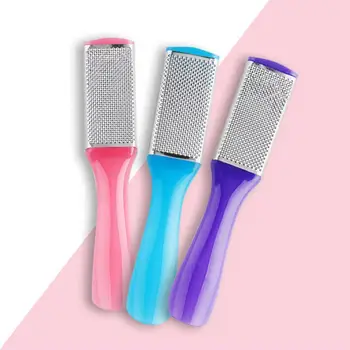

Stainless steel foot file file double-sided foot board rubbing skin to calluses feet grinding dead stone rubbing H0N4