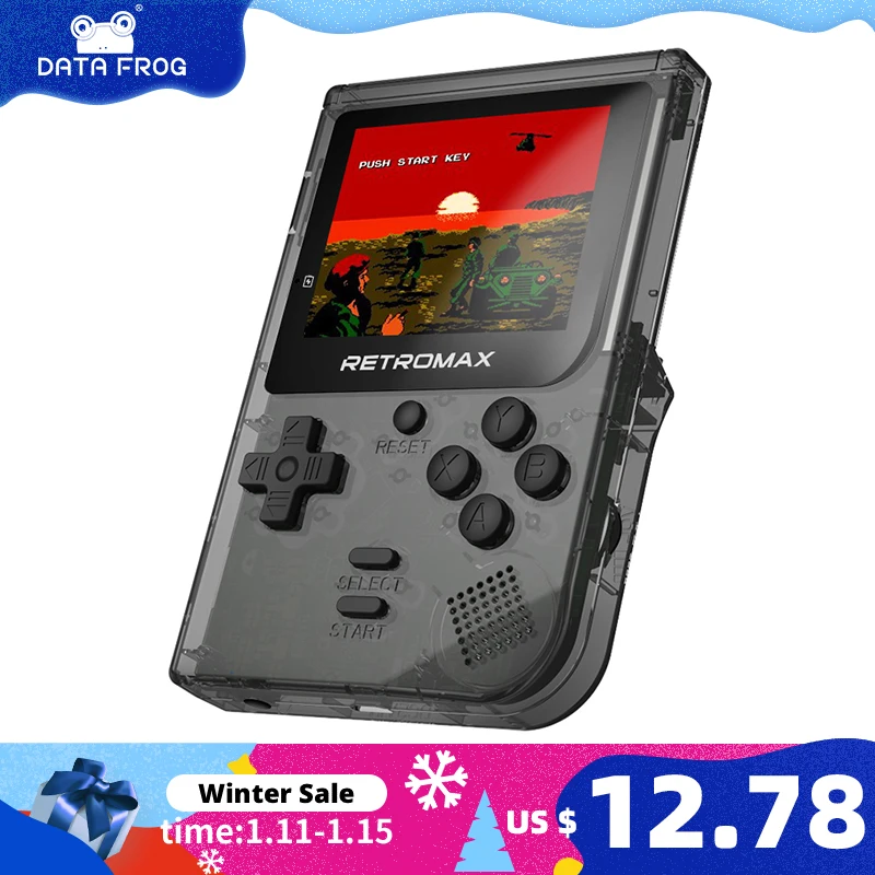 Игровая мини консоль DATA FROG Retromax 8 бит 181 дюйма|Портативные игровые консоли| |