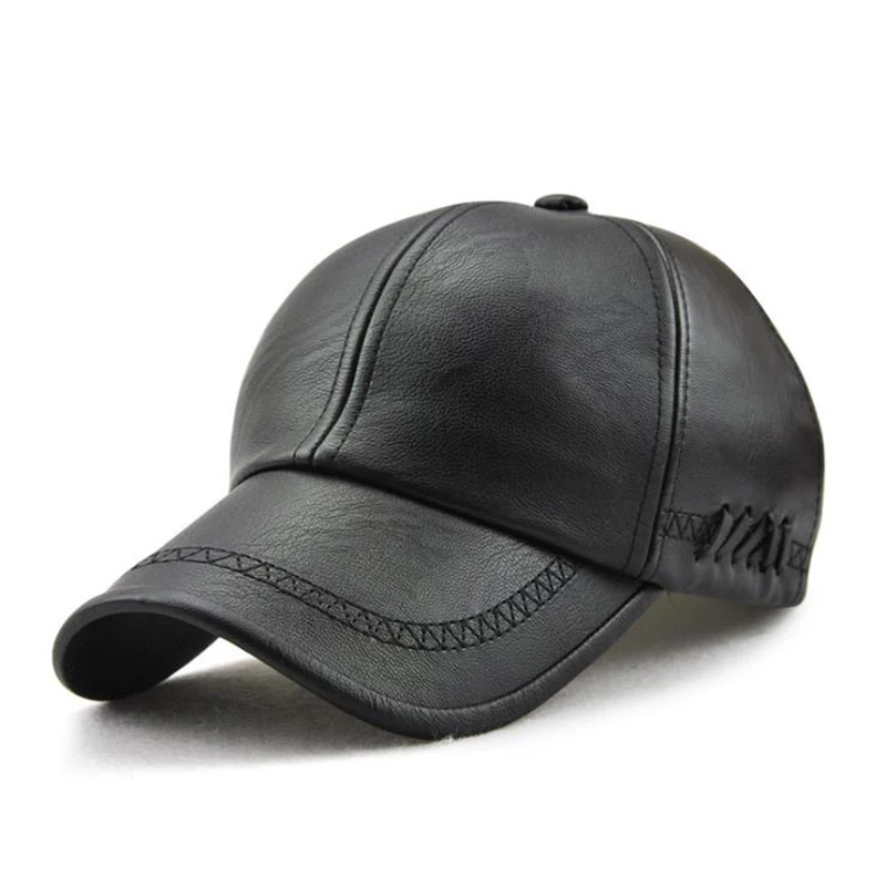 JAMONT, новинка, Мужская Бейсболка, Осень-зима, Snapback, шапка, из искусственной кожи, шапки для мужчин, папа, кепка s, простой стиль, Casquette