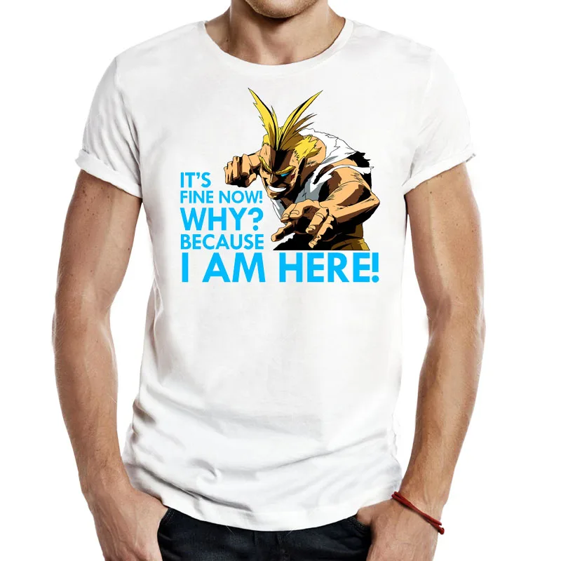 all might i am here shirt